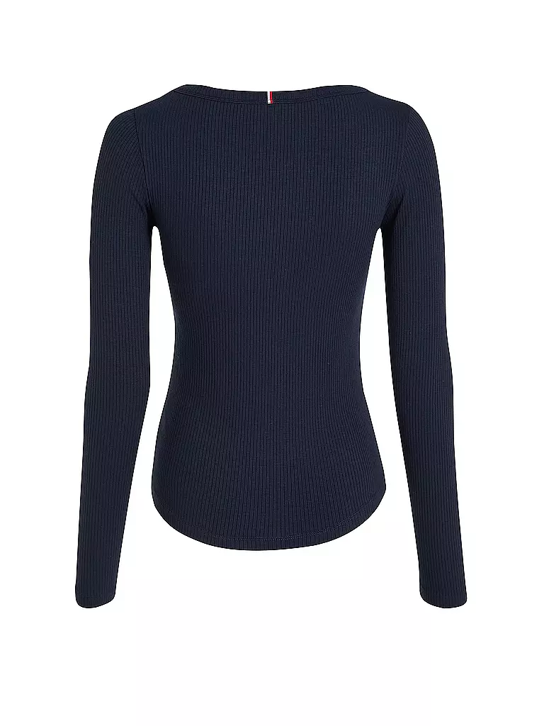 TOMMY HILFIGER | Langarmshirt | Bleu foncé