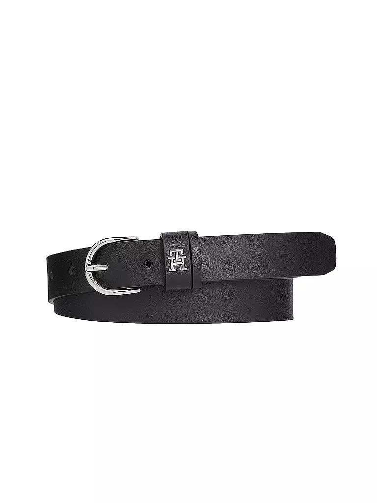 TOMMY HILFIGER | Ledergürtel | Noir