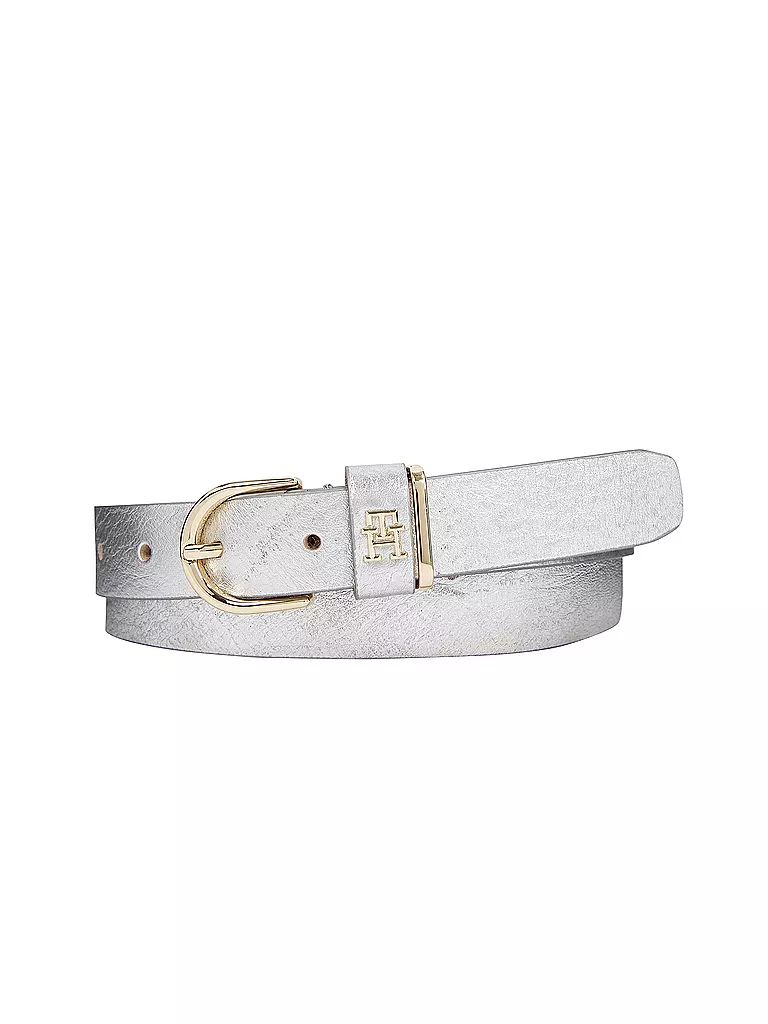 TOMMY HILFIGER | Ledergürtel | Argent