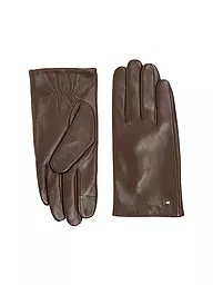 TOMMY HILFIGER | Lederhandschuhe | Marron