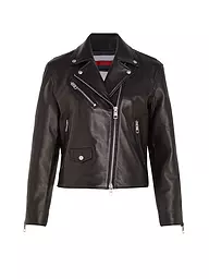 TOMMY HILFIGER | Lederjacke | Noir