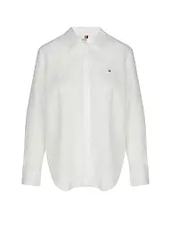 TOMMY HILFIGER | Leinenbluse | Blanc