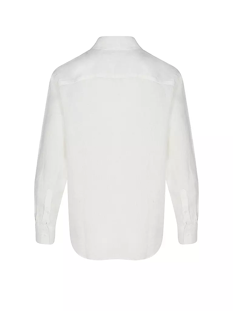 TOMMY HILFIGER | Leinenbluse | Blanc