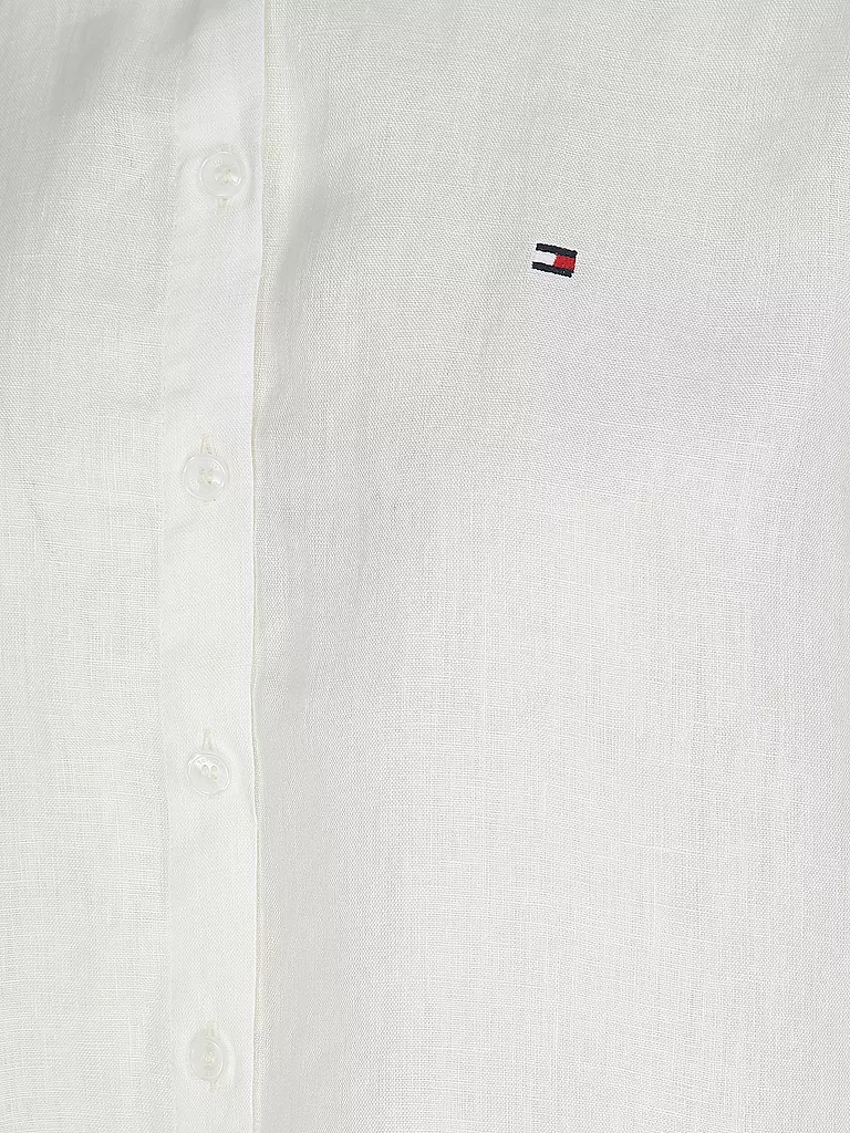 TOMMY HILFIGER | Leinenbluse | Blanc