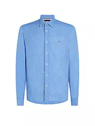 TOMMY HILFIGER | Leinenhemd | Bleu clair