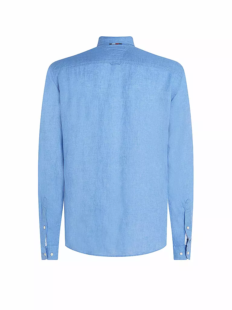 TOMMY HILFIGER | Leinenhemd  | Bleu clair
