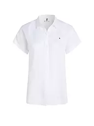 TOMMY HILFIGER | Leinenhemd | Blanc