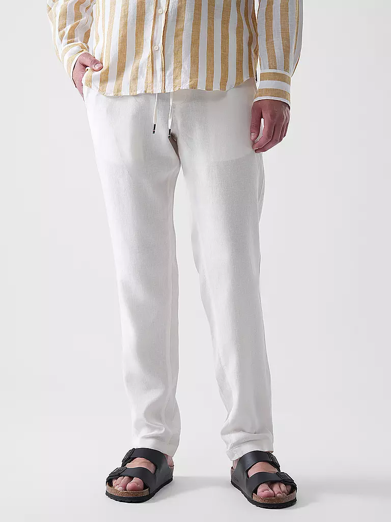 TOMMY HILFIGER | Leinenhose SORONA | Crème