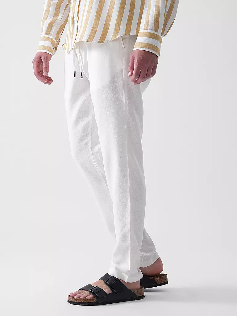 TOMMY HILFIGER | Leinenhose SORONA | Crème