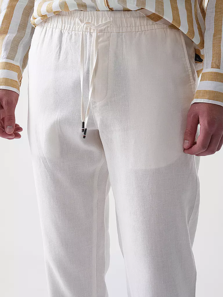 TOMMY HILFIGER | Leinenhose SORONA | Crème