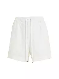 TOMMY HILFIGER | Leinenshorts | Blanc