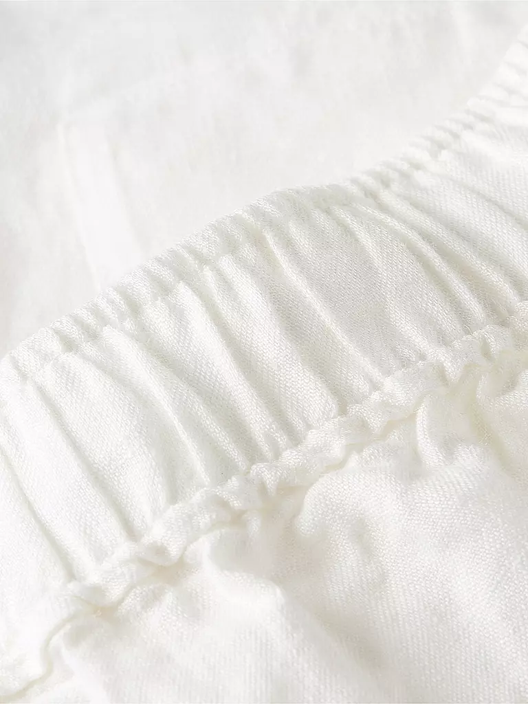 TOMMY HILFIGER | Leinenshorts | Blanc