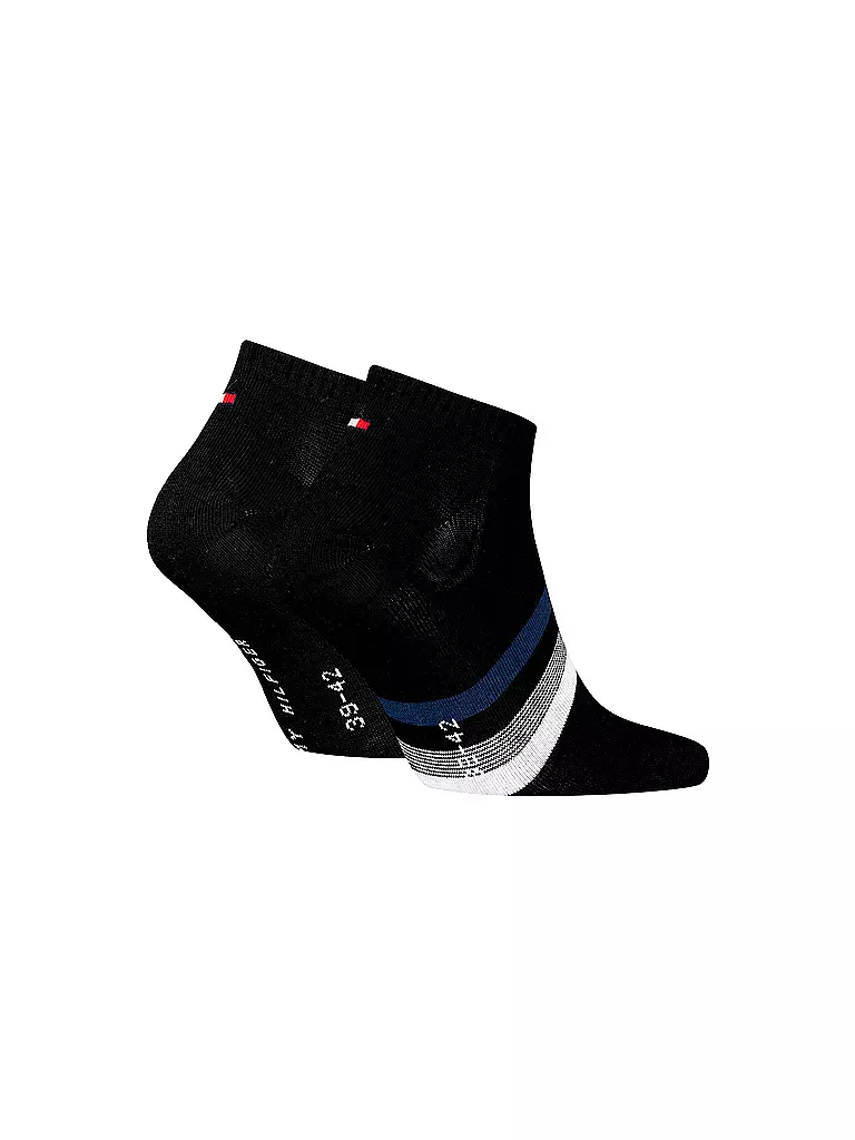 TOMMY HILFIGER | Lot de 2 paires de chaussettes noir | 