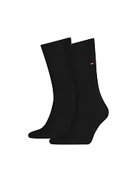 TOMMY HILFIGER | Lot de 2 paires de chaussettes anthracite mela | Noir