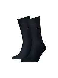TOMMY HILFIGER | Lot de 2 paires de chaussettes anthracite mela | Bleu