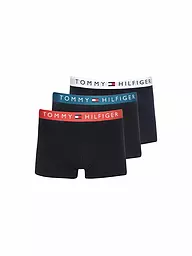 TOMMY HILFIGER | Lot de 3 slips vert | Bleu foncé