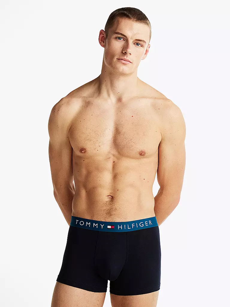 TOMMY HILFIGER | Lot de 3 slips beiges | dunkelblau