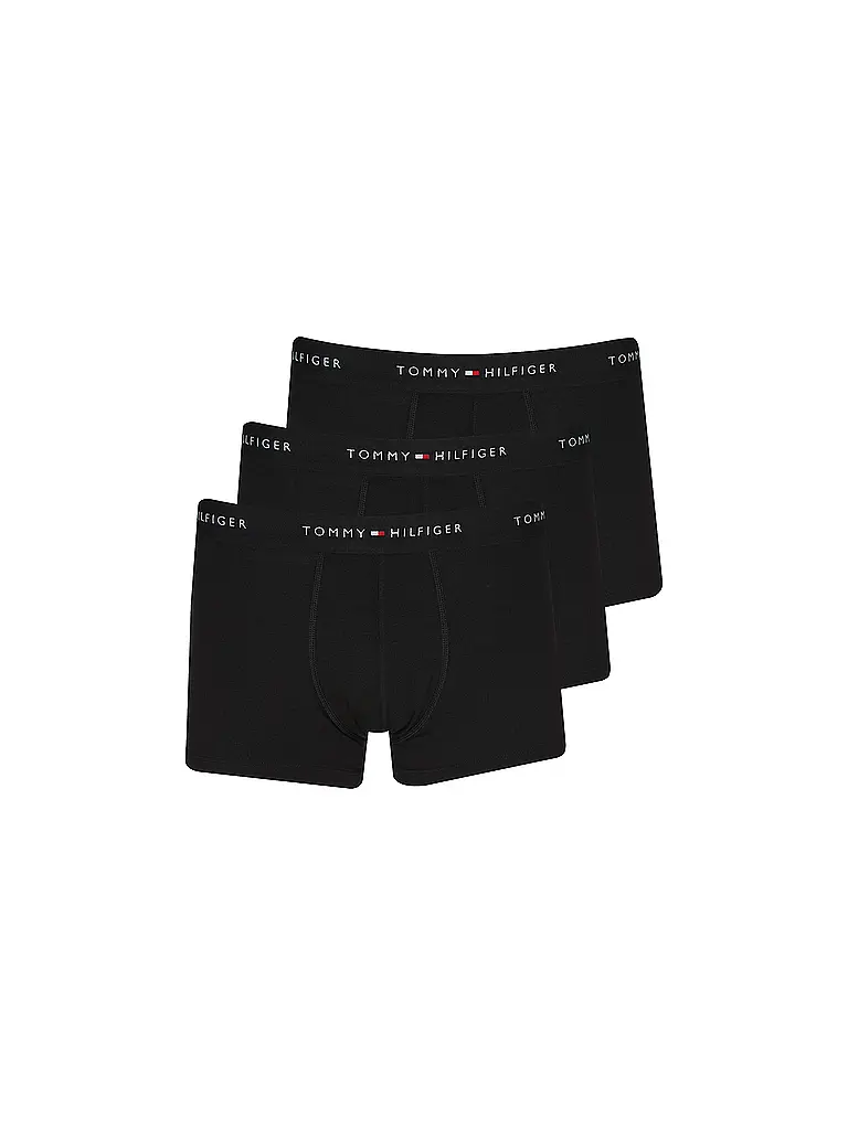 TOMMY HILFIGER | Lot de 3 slips noirs | schwarz