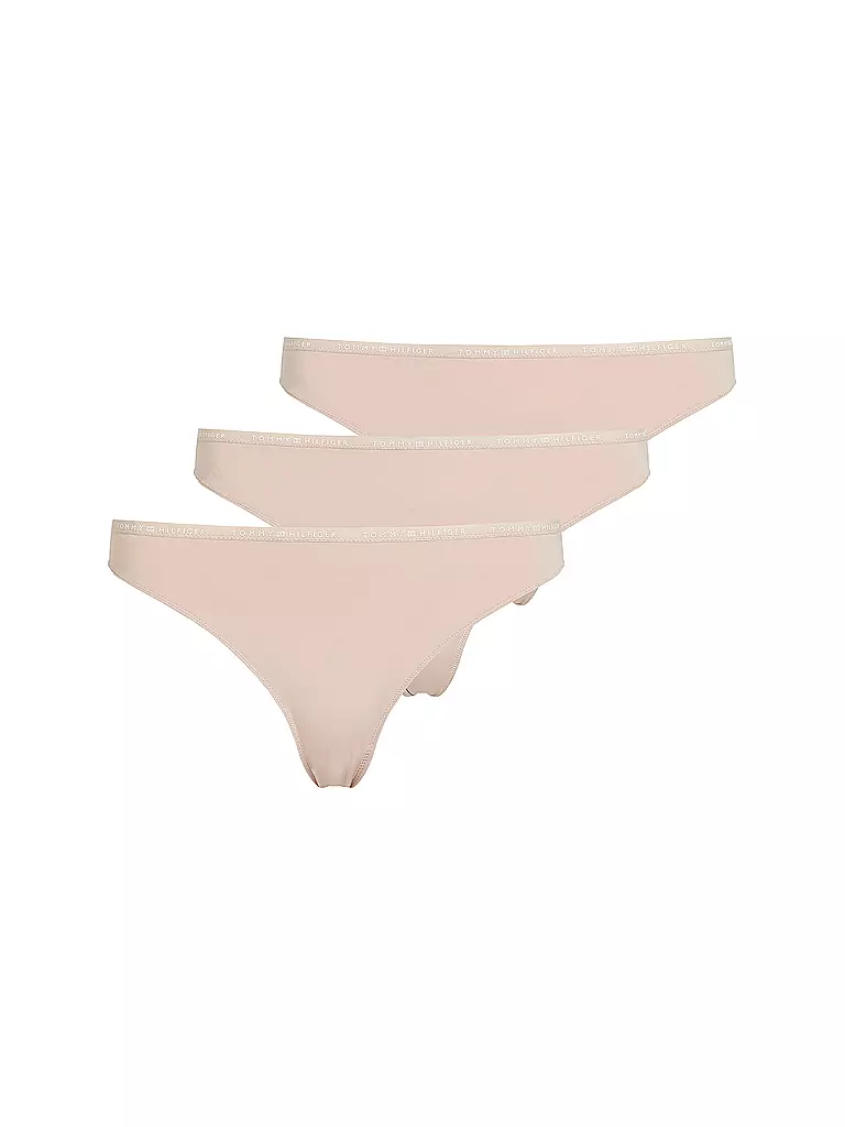 TOMMY HILFIGER | Lot de 3 slips orange | beige