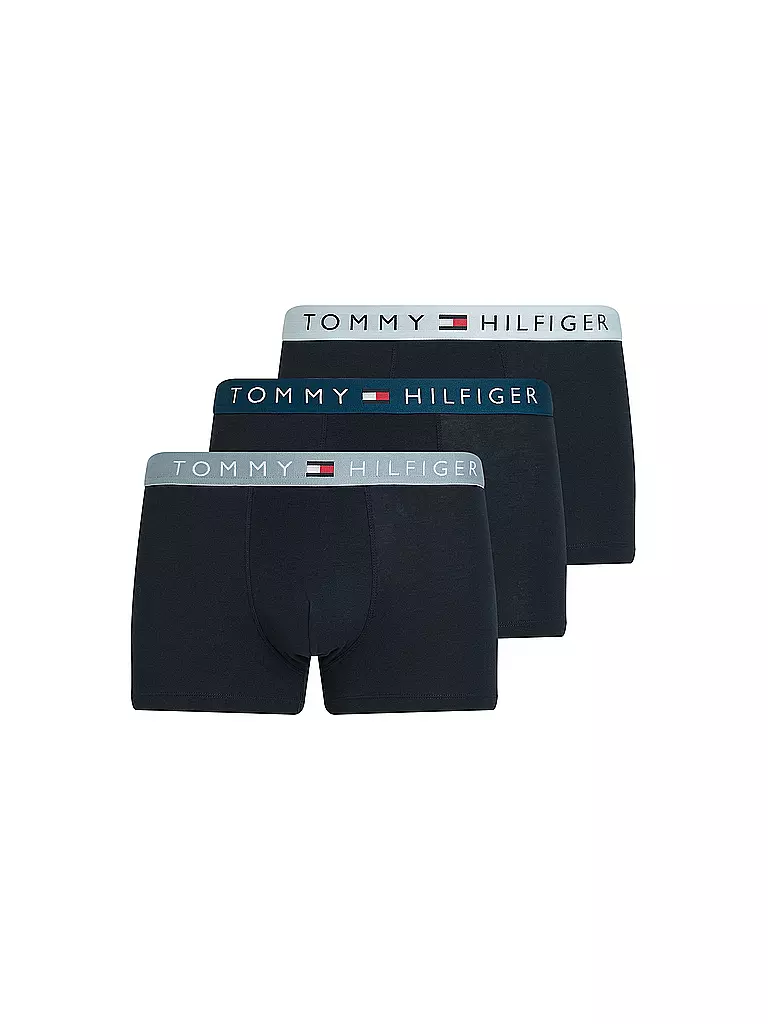 TOMMY HILFIGER | Lot de 3 slips vert | dunkelblau