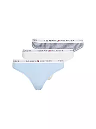 TOMMY HILFIGER | Lot de 3 slips blanc | Bleu clair