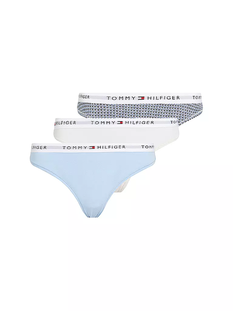 TOMMY HILFIGER | Lot de 3 slips violet | hellblau