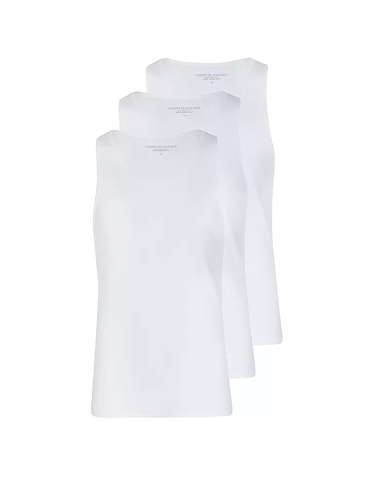 TOMMY HILFIGER | Lot de 3 t-shirts blanc | weiss