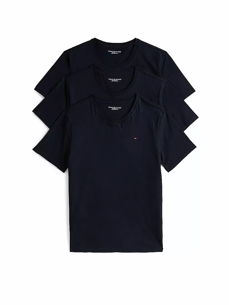 TOMMY HILFIGER | Lot de 3 T-shirts | Noir
