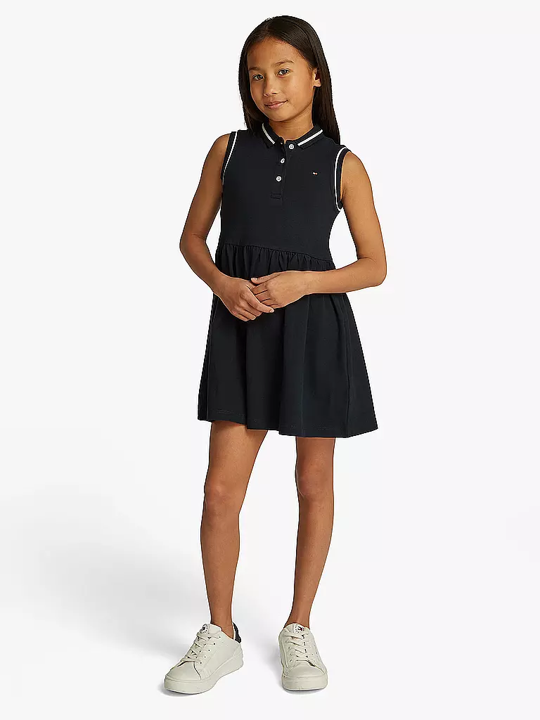 TOMMY HILFIGER | Mädchen Kleid | Bleu foncé