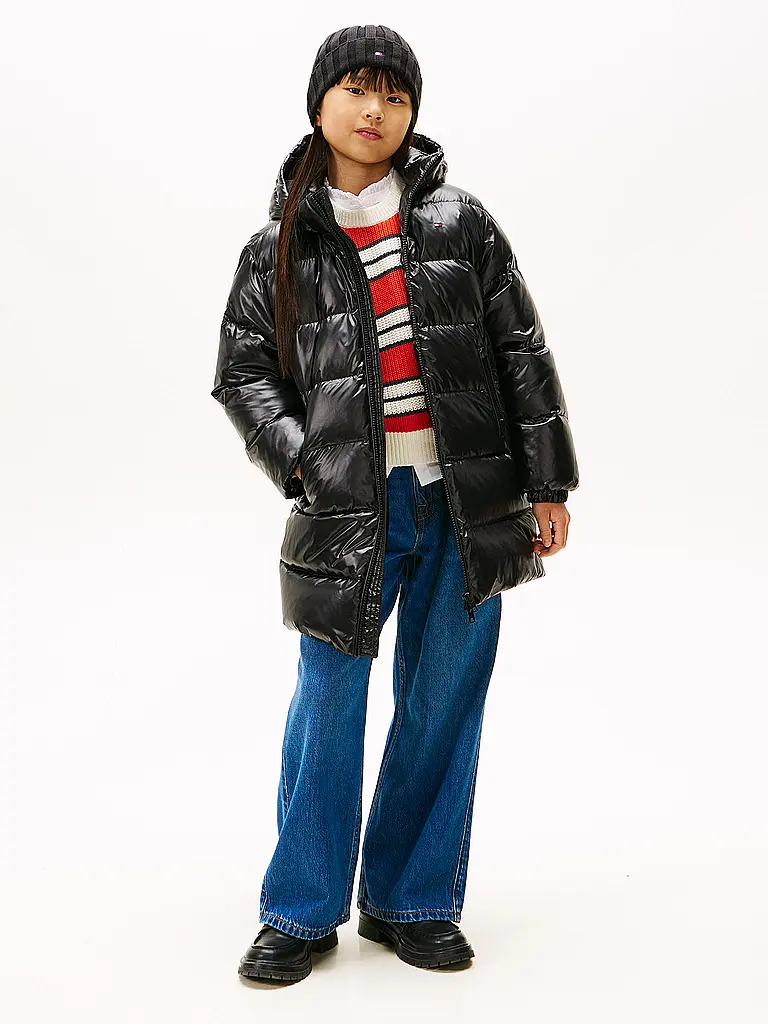 TOMMY HILFIGER | Mädchen Mantel  | Noir