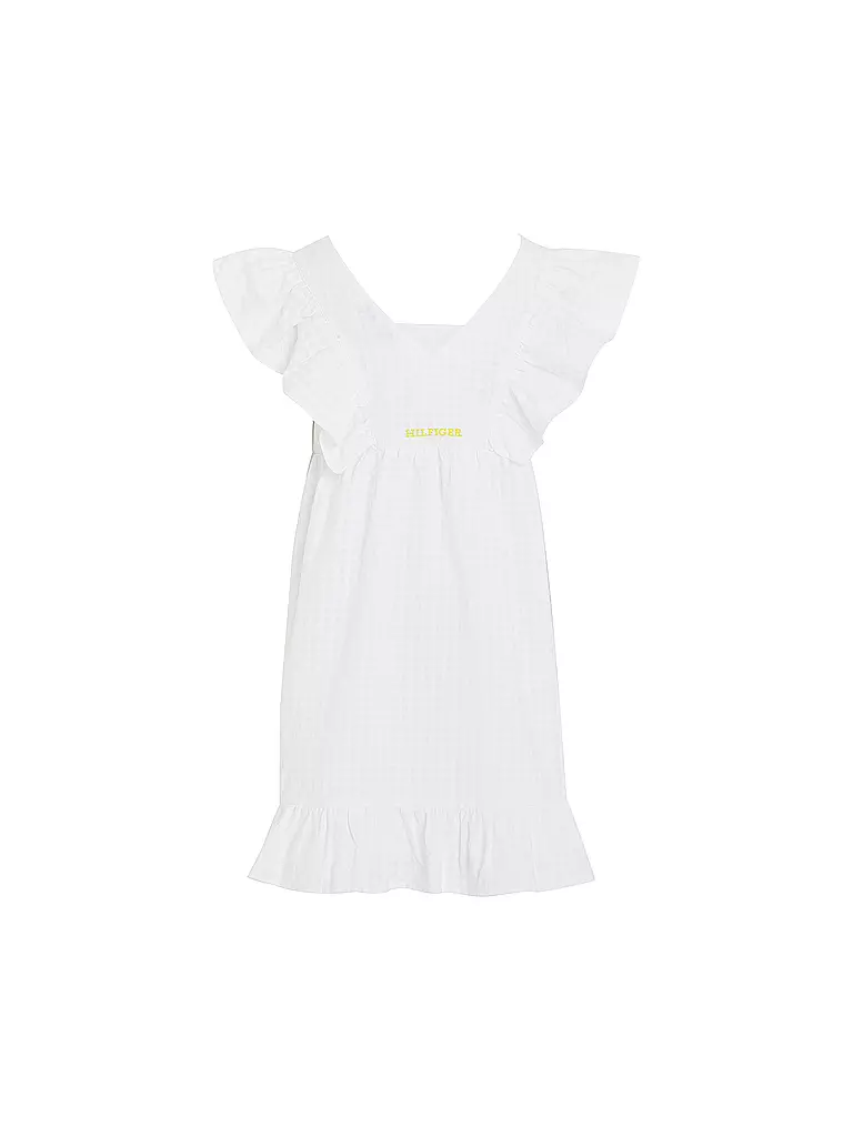 TOMMY HILFIGER | Mädchen Minikleid | Blanc