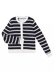 TOMMY HILFIGER | Mädchen Strickjacke  | Bleu foncé