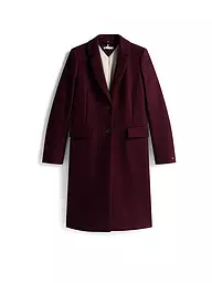 TOMMY HILFIGER | Manteau en laine | Rouge foncé