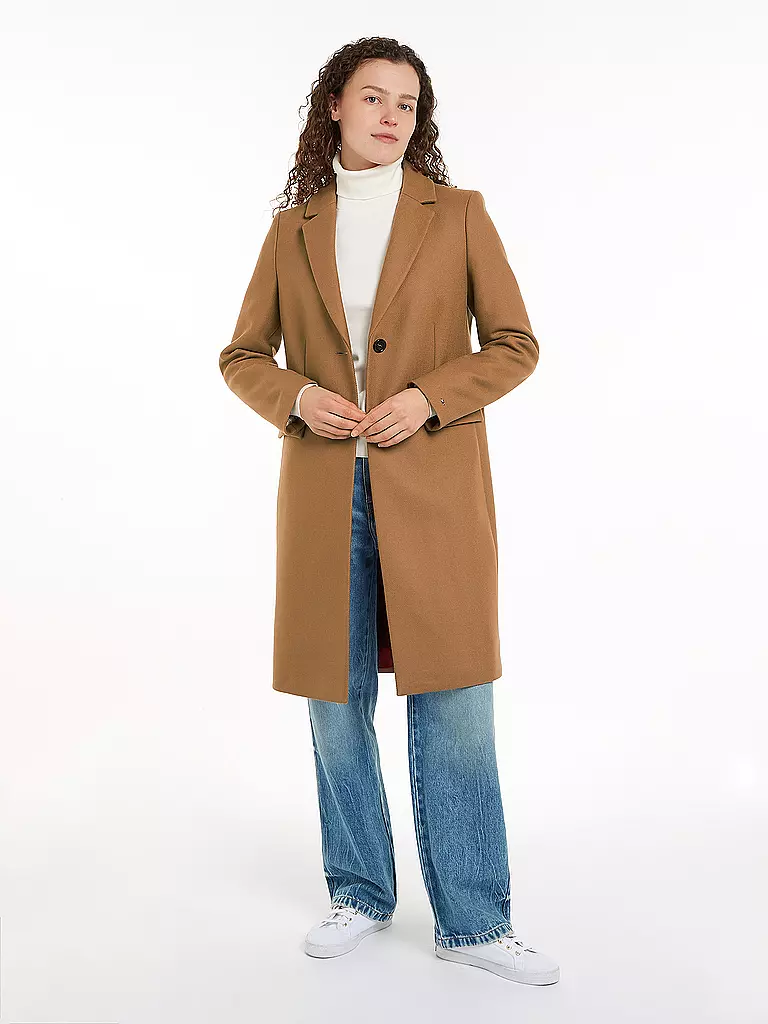 TOMMY HILFIGER | Manteau en laine | camel