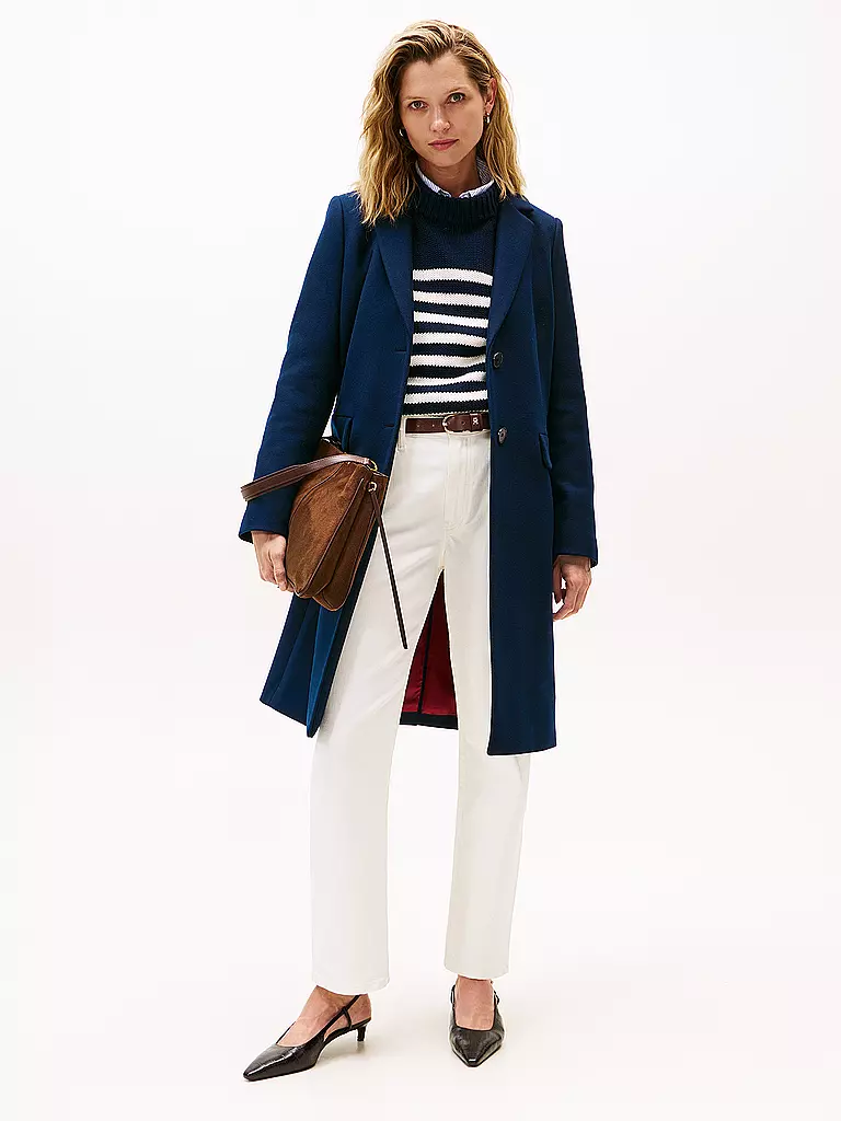 TOMMY HILFIGER | Manteau en laine | dunkelblau