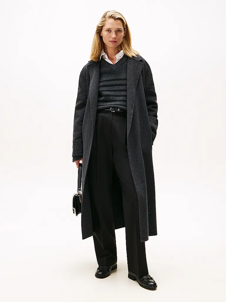 TOMMY HILFIGER | Manteau en laine | grau