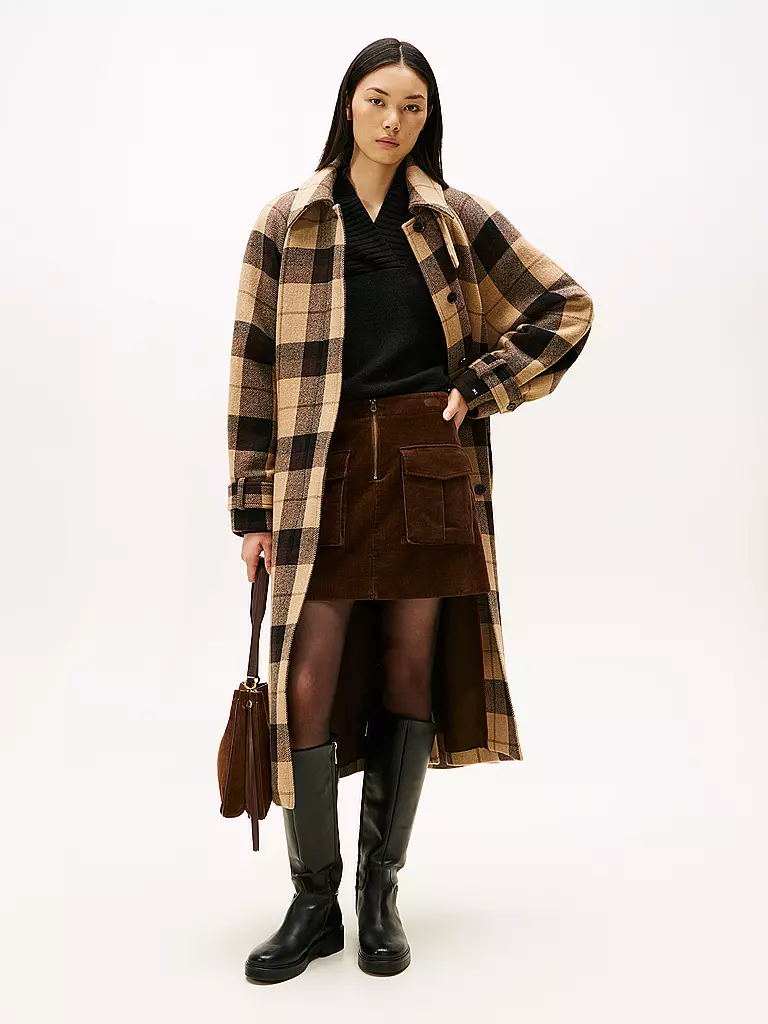 TOMMY HILFIGER | Manteau en laine | braun
