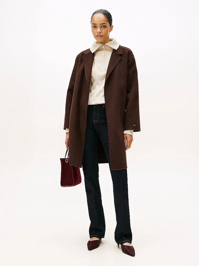 TOMMY HILFIGER | Manteau en laine | braun