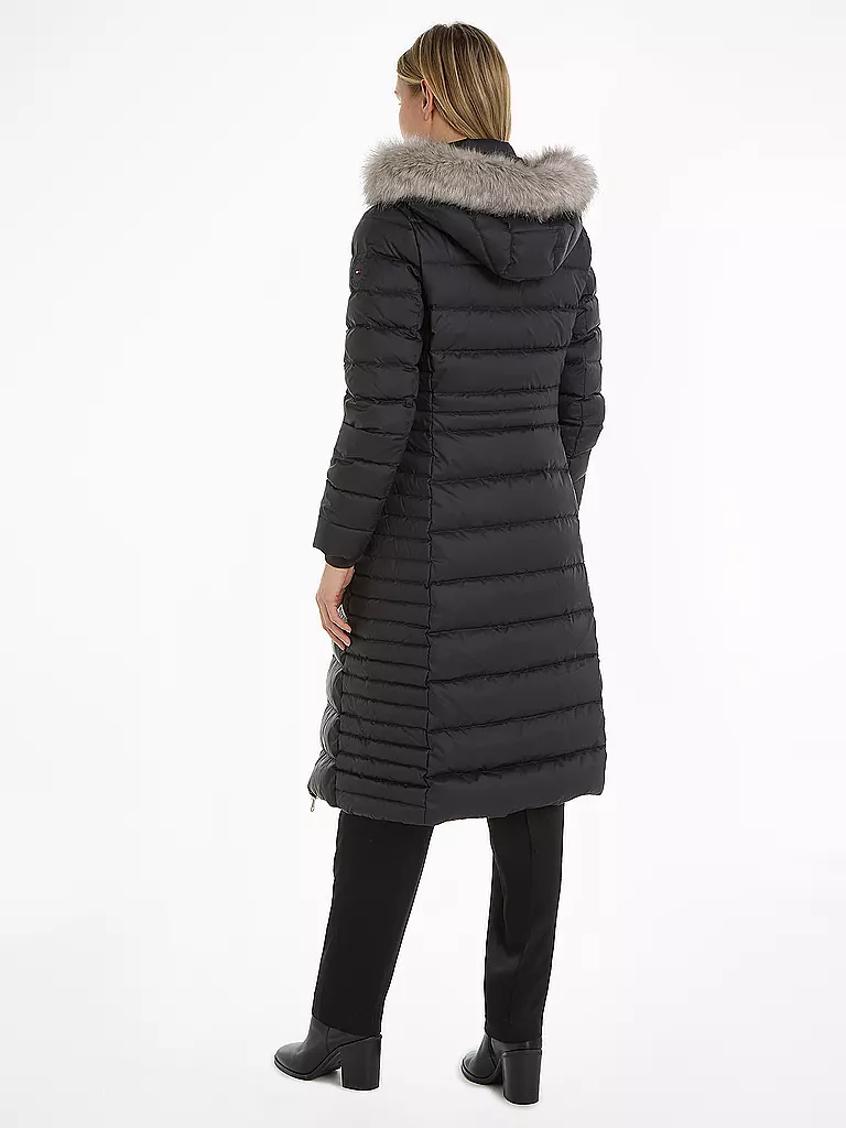 TOMMY HILFIGER | Manteau matelassé en duvet | Noir