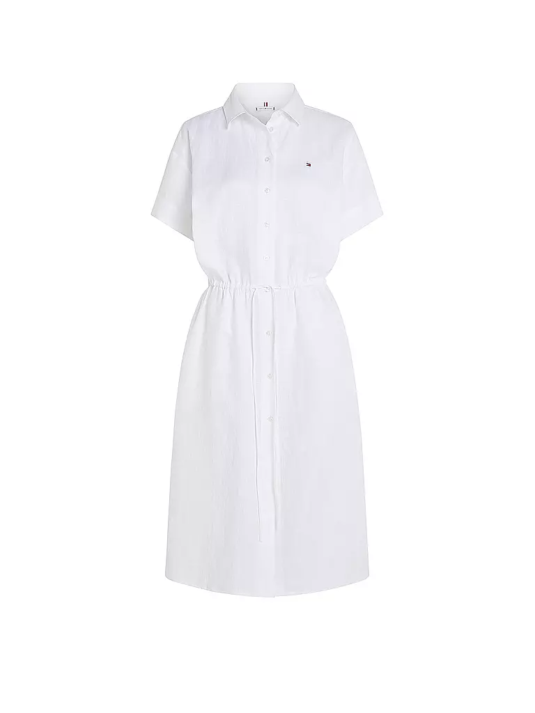 TOMMY HILFIGER | Midikleid | Blanc