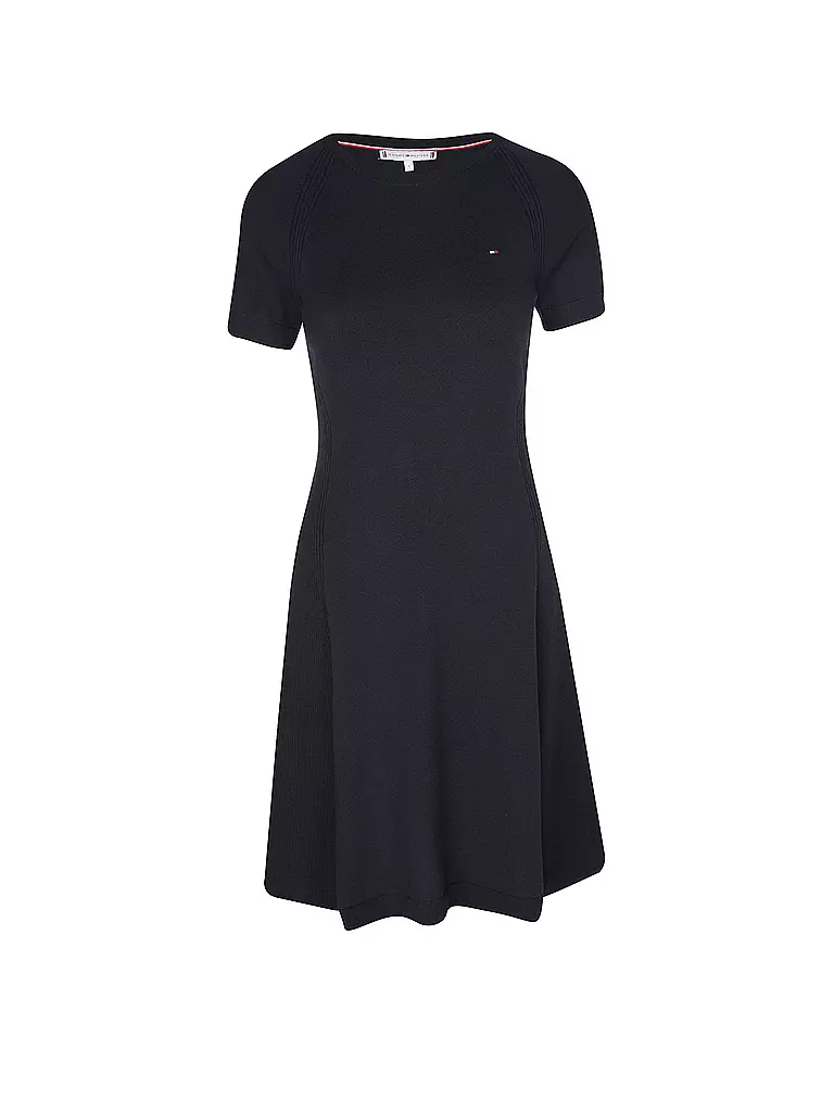 TOMMY HILFIGER | Midikleid | Bleu foncé