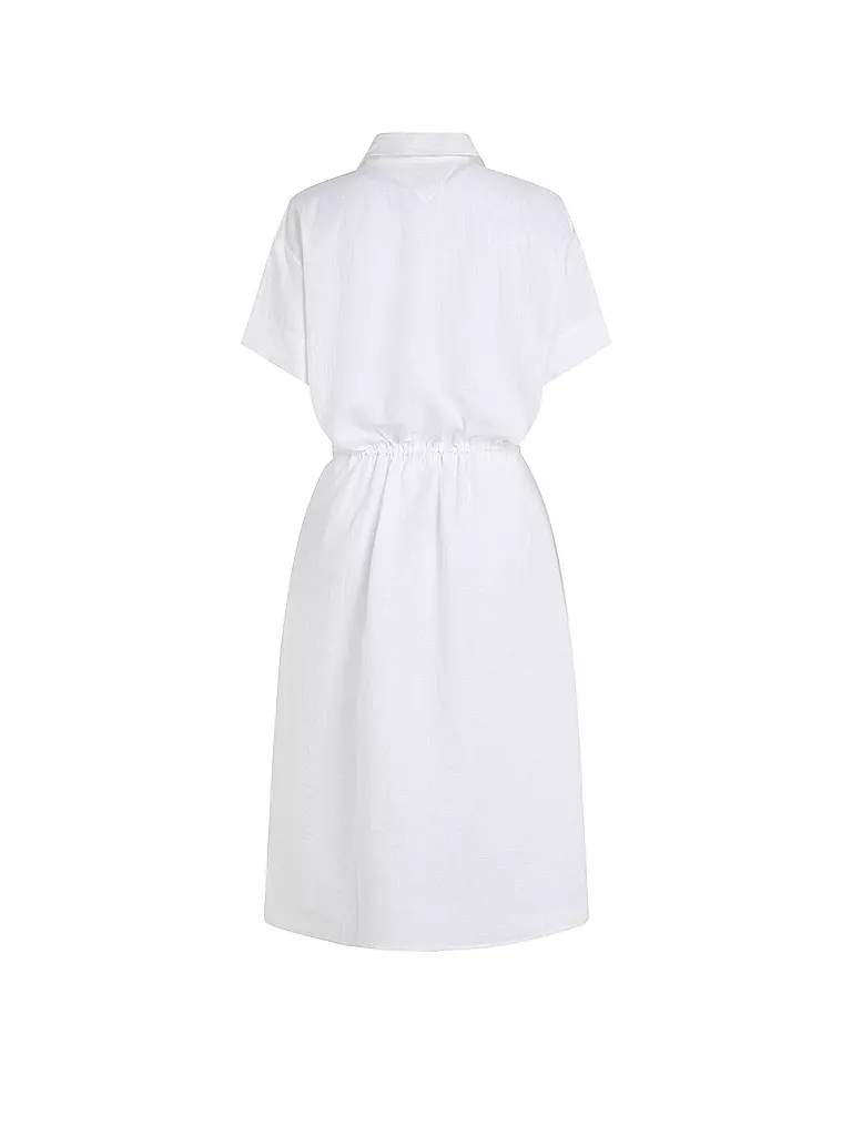 TOMMY HILFIGER | Midikleid | Blanc
