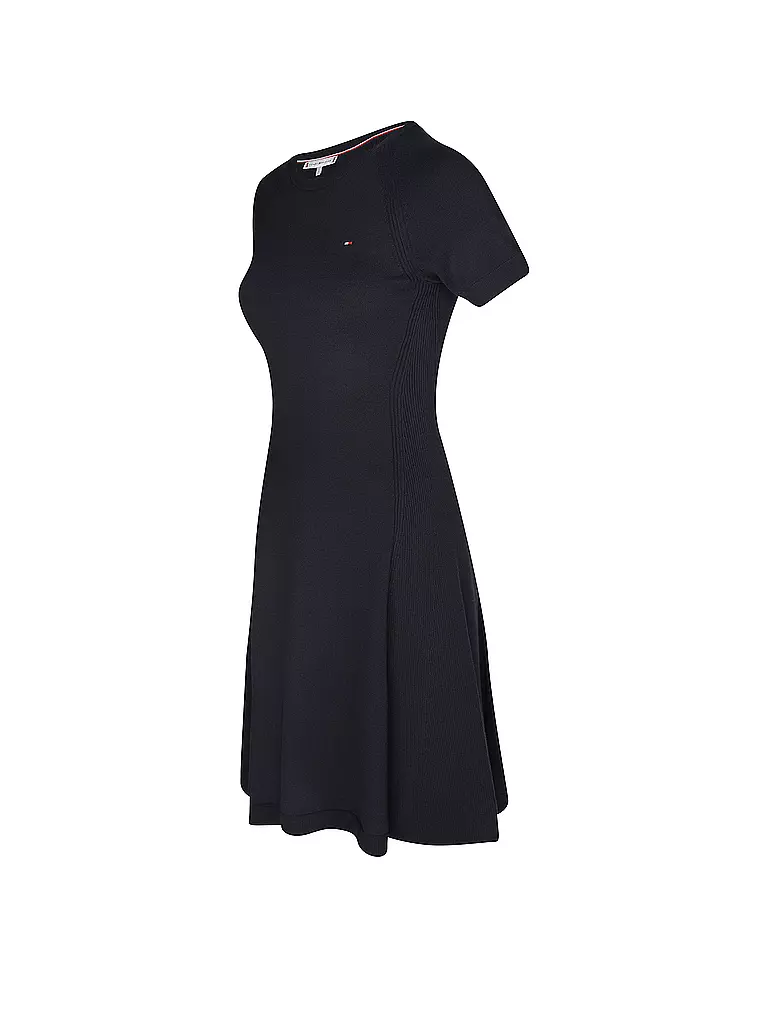 TOMMY HILFIGER | Midikleid | Bleu foncé