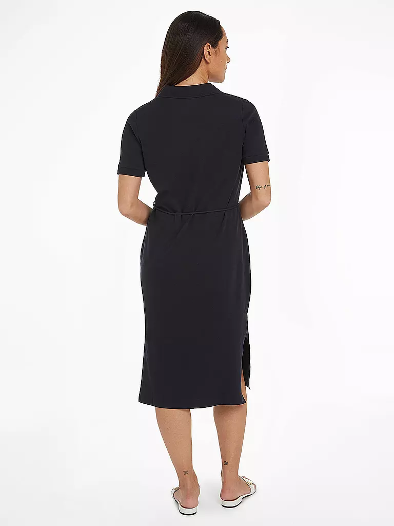 TOMMY HILFIGER | Midikleid | Bleu foncé
