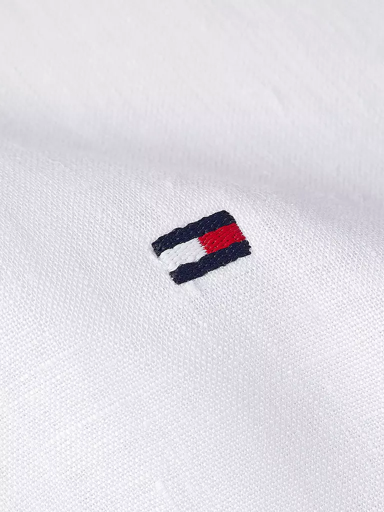 TOMMY HILFIGER | Midikleid | Blanc