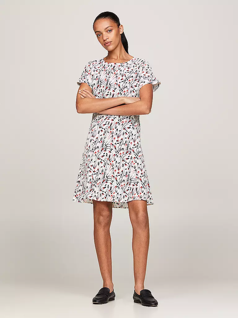 TOMMY HILFIGER | Minikleid | Blanc