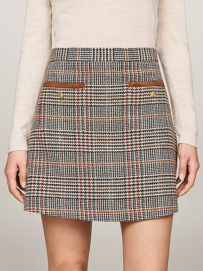 TOMMY HILFIGER | Minirock  | Marron