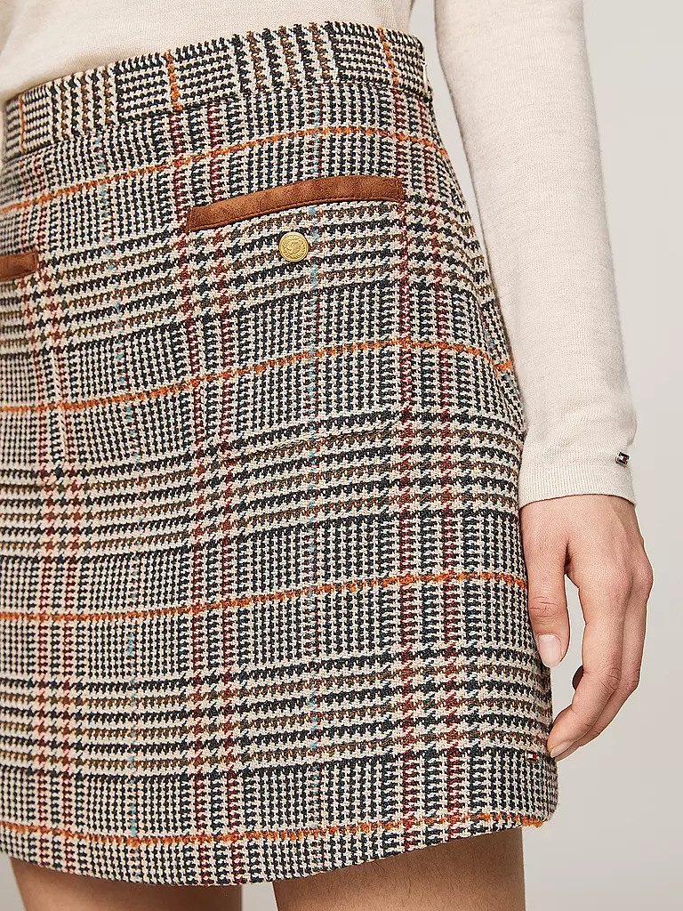 TOMMY HILFIGER | Minirock  | Marron