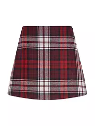 TOMMY HILFIGER | Minirock | Rouge foncé