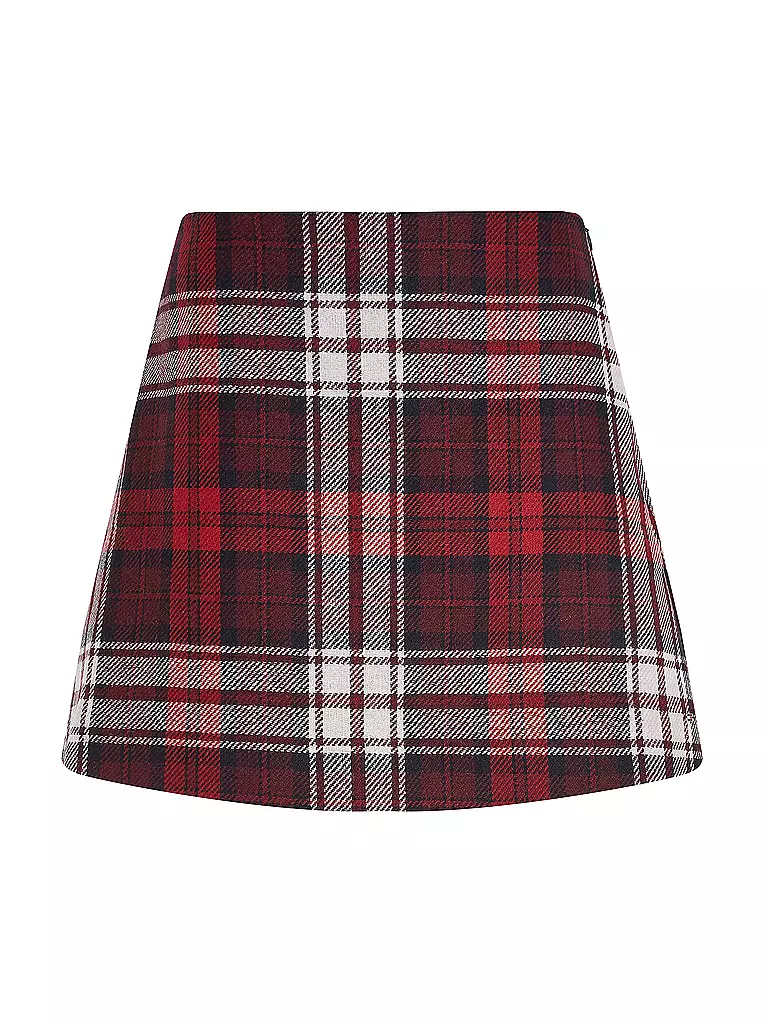 TOMMY HILFIGER | Minirock | Rouge foncé